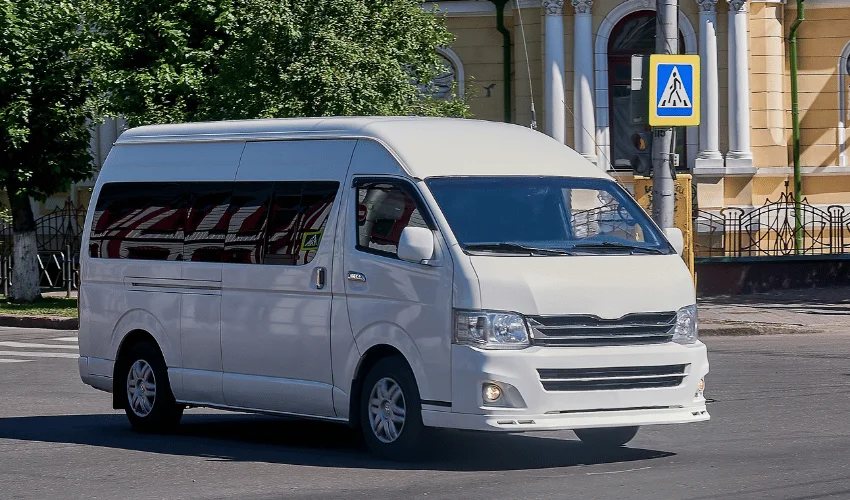 different sizes buses