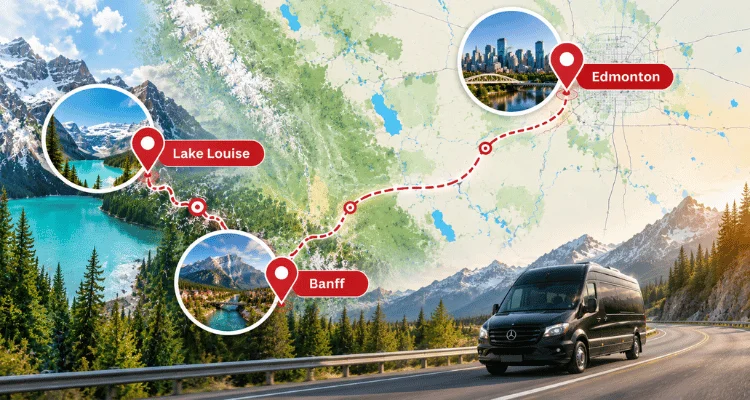 Edmonton to Banff & Lake Louise