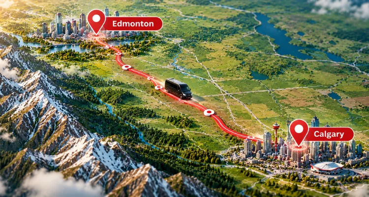 Edmonton to Calgary 1