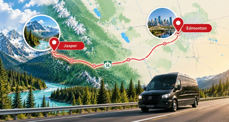 Edmonton to Jasper travel