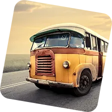 Confirm and pay for charter bus transportation